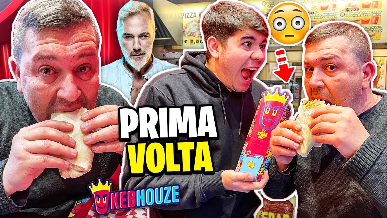 🌯 PAPÁ MANGIA KEBAB PER la PRIMA VOLTA a MILANO (Kebhouze) 🤯