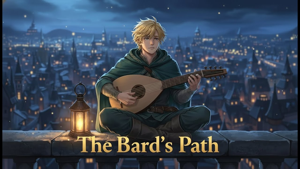 The Bard’s Path 🎻 Fantasy Ambient Music for Focus, Sleep & Calm (2+ Hours)