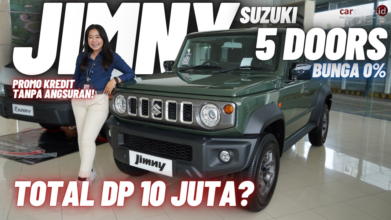200 Jutaan Udah Bisa Bawa Mobil⁉️Review Suzuki New Jimny 5 Doors 4x4 Terbaru 2026