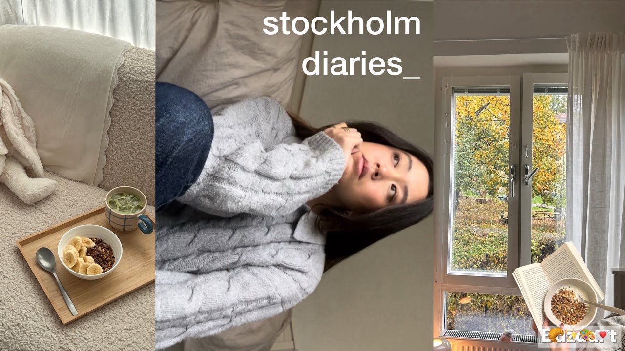 living in stockholm 💌 last few autumn uni days, slow days & exam szn again??