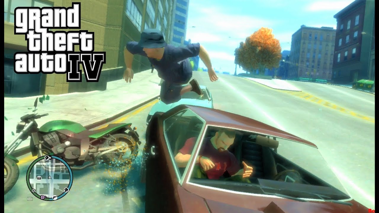 GTA IV - Crashes, Bailouts, Ragdolls & Fails Compilation #11 [1080p]