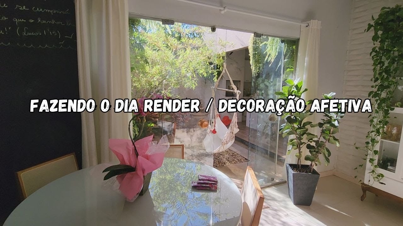 AMEI O RESULTADO / DECORAÇÃO AFETIVA NA CASA / MANHÃ PRODUTIVA ANTES DO MEIO DIA
