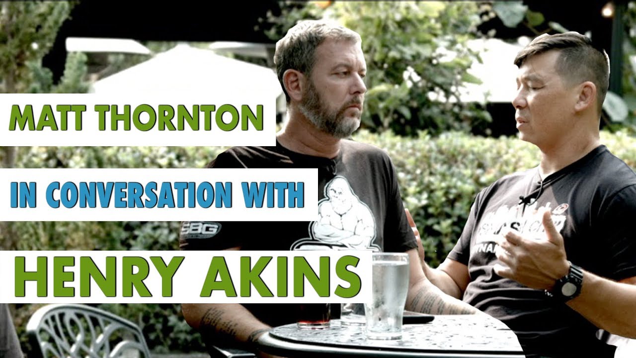 Matt Thornton in Conversation with Henry Akins SBG PODCAST