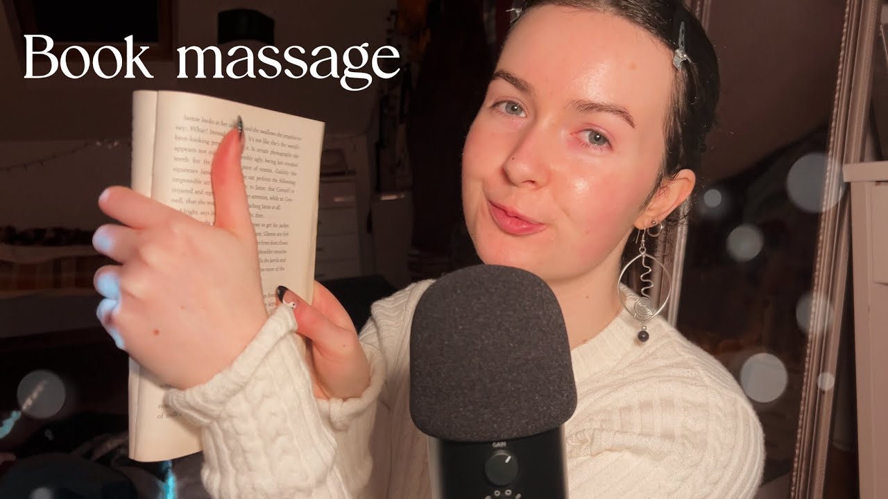 ASMR || Intense Book Massage (fast & aggressive) 