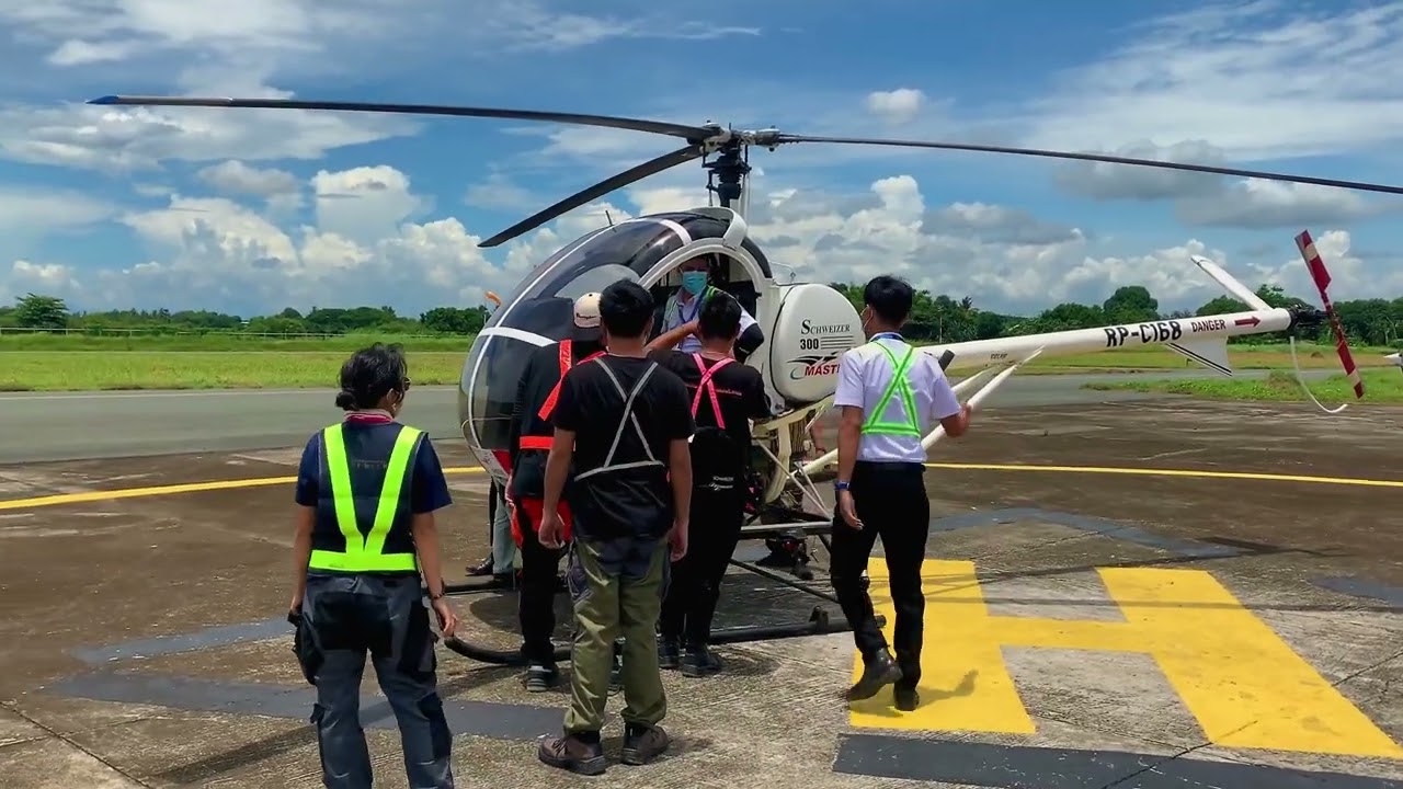 Solo Landing at Schweizer 300 ,Plaridel Airport.