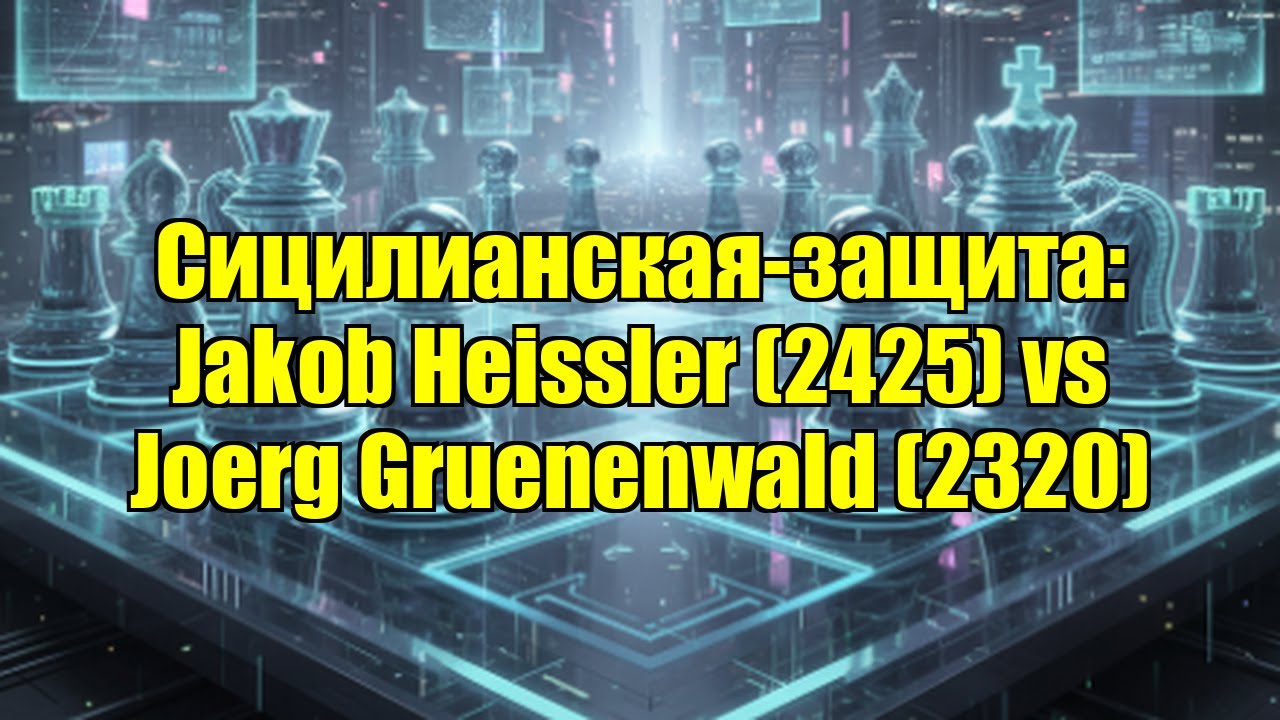 Сицилианская-защита: Jakob Heissler (2425) vs Joerg Gruenenwald (2320)