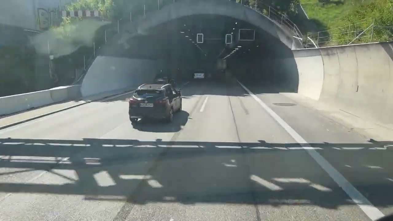 Mercedes Actros 1853 - Fahrt Stuttgart nach Donaueschingen - Stuttgart-Feuerbach bis AS Singen A81
