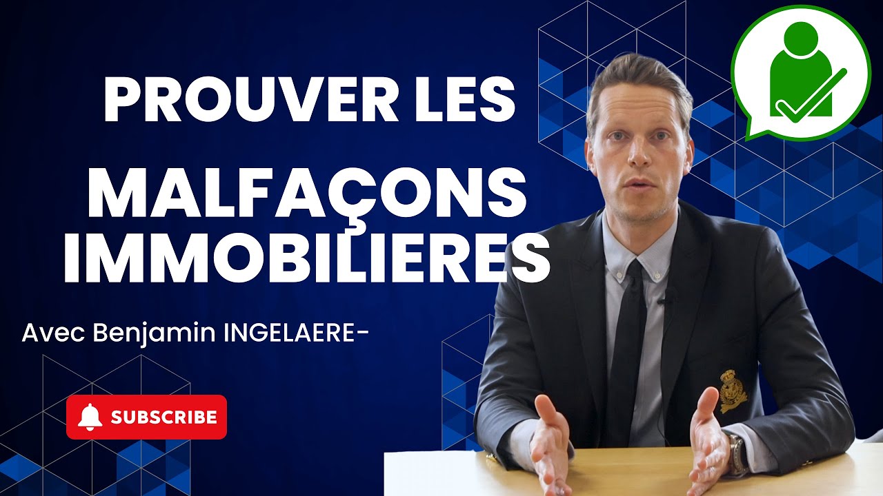 Malfaçons : Huissier ou Assurance ? La SEULE Preuve valable au Tribunal !