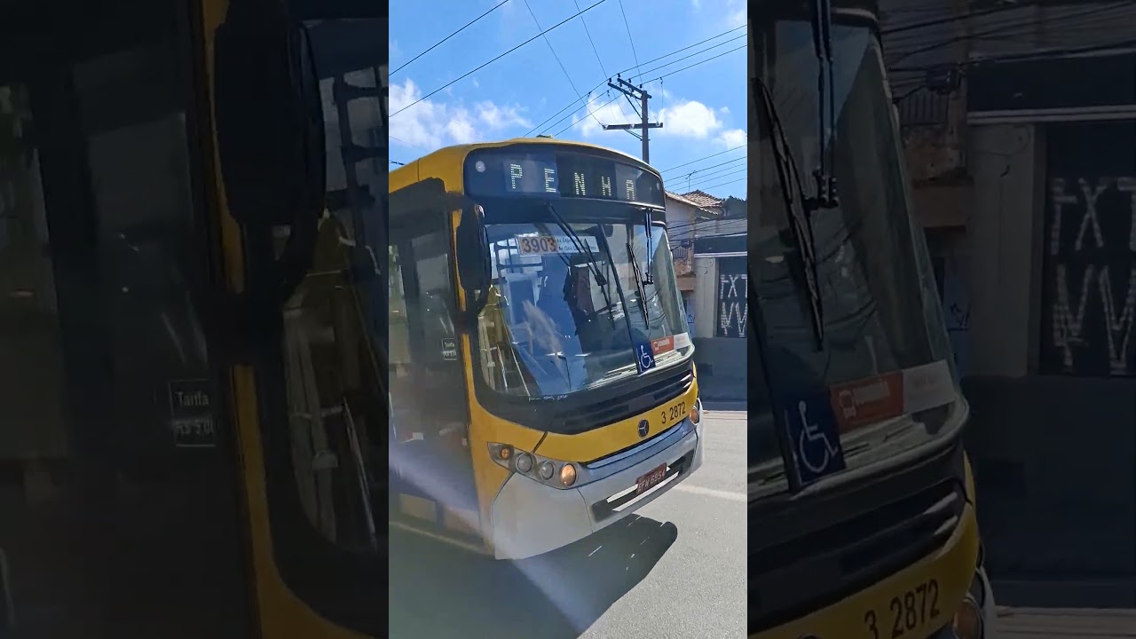Caio Millenium 5 e Apache VIP 3 no Terminal Penha #shortsvideo #onibus