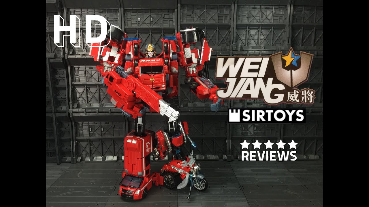 Обзор игры Sirtoys Wei Jiang Century of Deformation Fire King Combiner