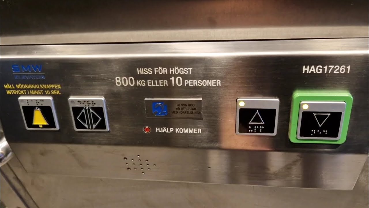 SMW elevator @ Hagsätra subway station, Hagsätra, Stockholm, Sweden