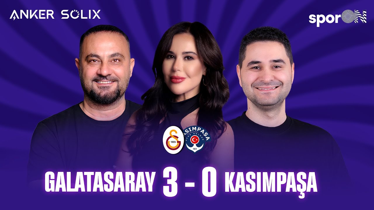 🚨 CANLI | Galatasaray - Kasımpaşa Ma&ccedil; Sonu | Hasan Şaş, &Ccedil;iğdem G&uuml;nal ve Kutlu Akpınar