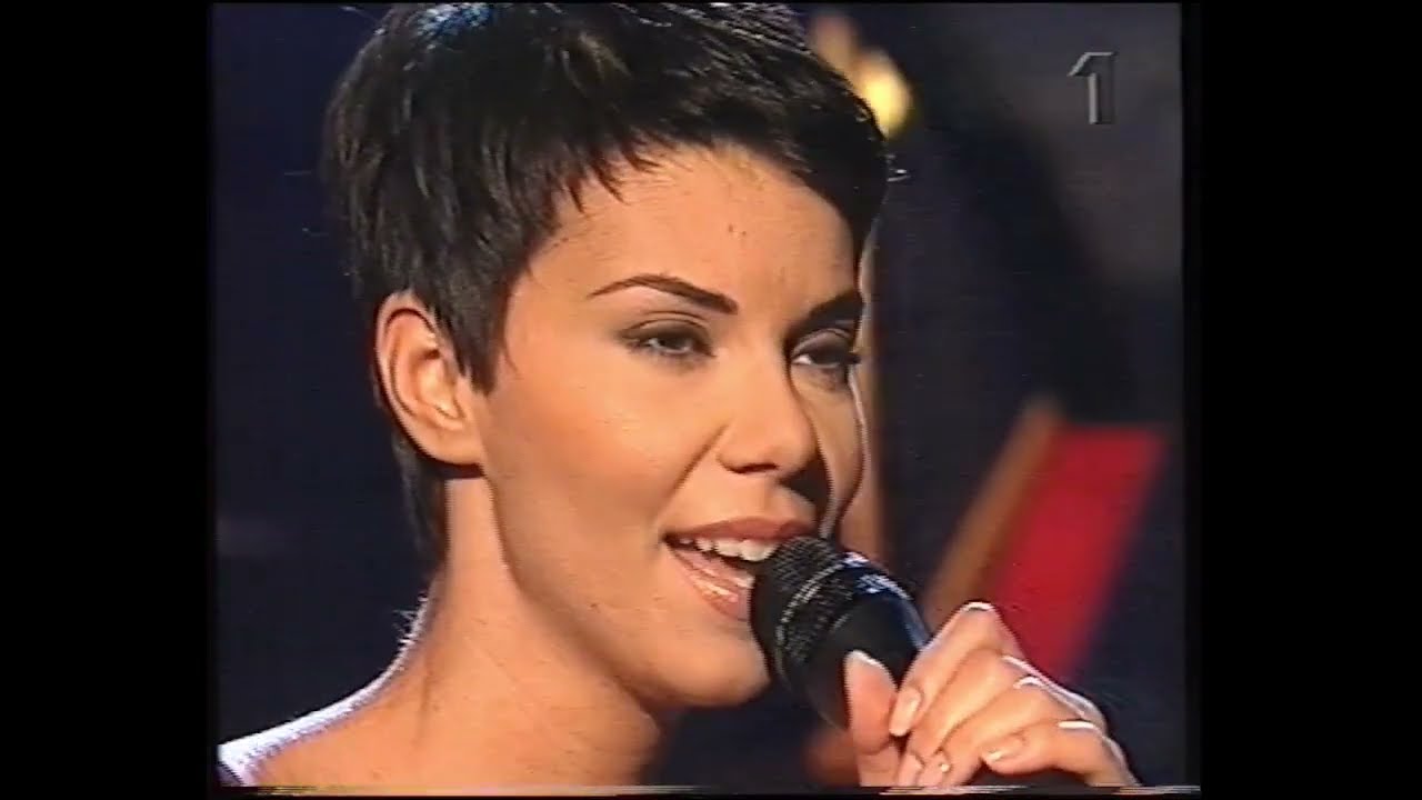 Edyta Gorniak - When You Come Back to me + Interview (Söndagsöppet, 1998)