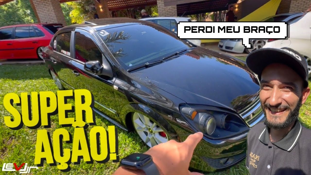 BIZARRO! ELE DIRIGE UM VECTRA ELITE “MANUAL” QUE JÁ FOI AUTOMÁTICO 😱