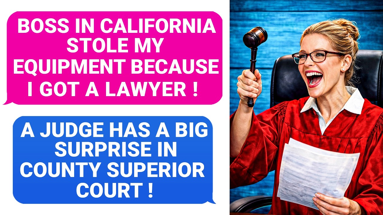Boss In California Stole My Equipment Cause I Got a Lawyer! A JUDGE Has A Big Surprise In Court r/PR