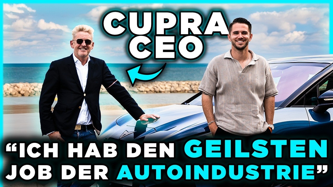 1 Tag mit dem CEO von CUPRA | Wayne Griffiths &uuml;ber die Zukunft der Automobilindustrie! ⚡️