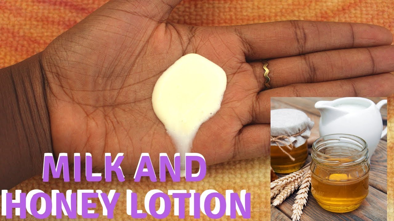 DIY Milk and Honey Lotion for Body | Natural Body Butter | Chemical Free