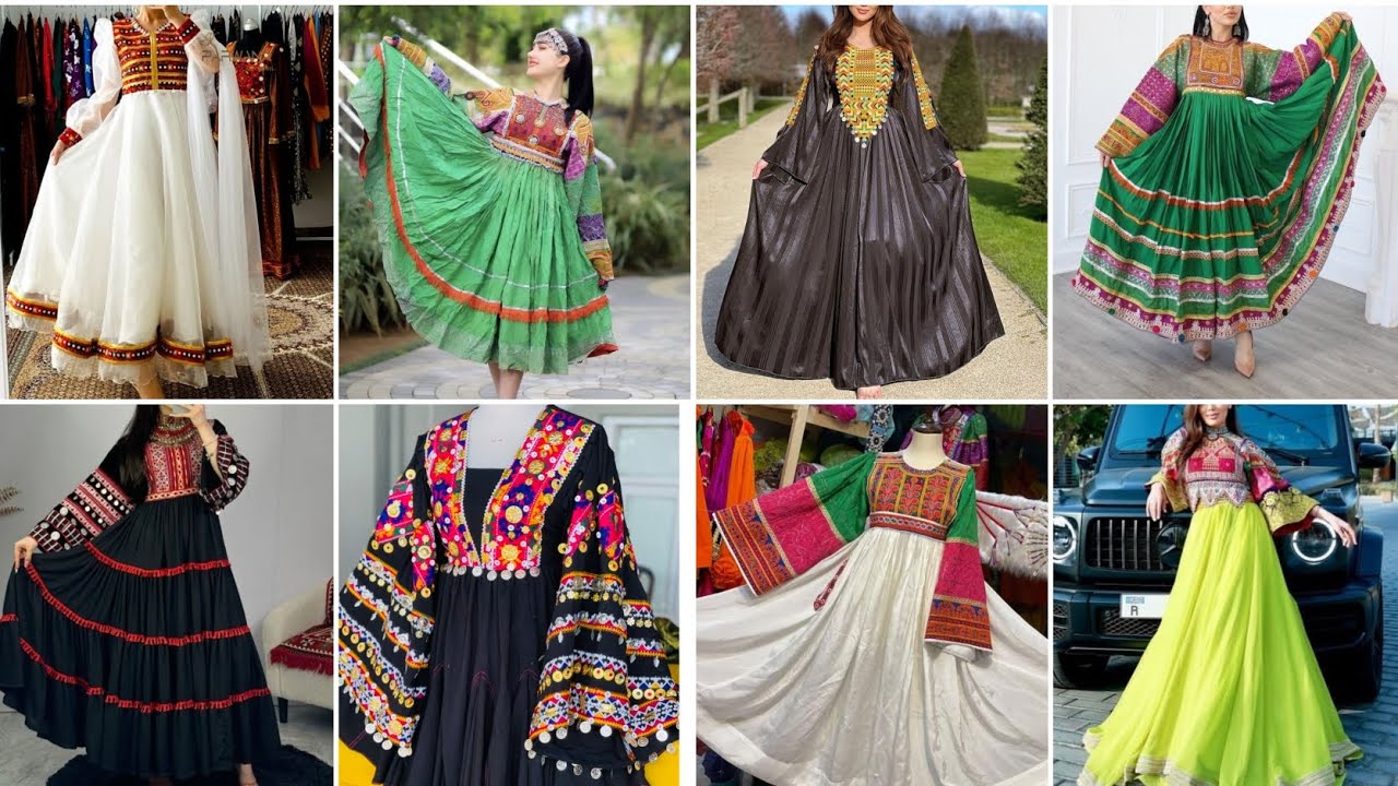 Afghani frock designs# afghan Fashion # Beautiful Afghani long frock designing ideas