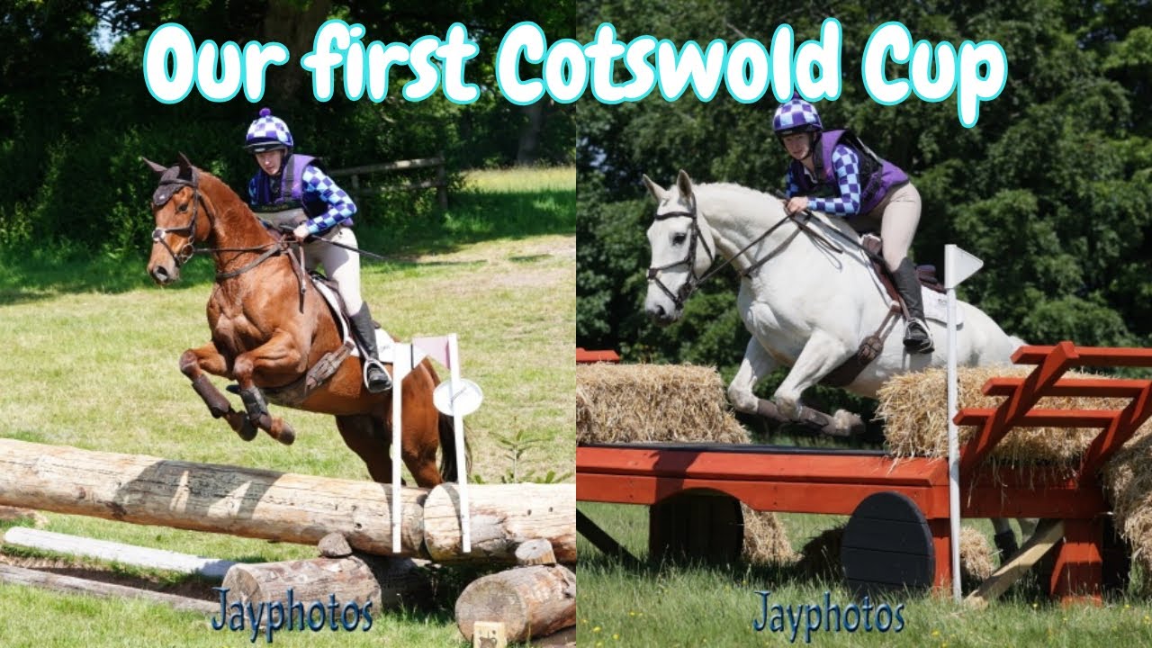 Our first Cotswold Cup with Nutty and Casper