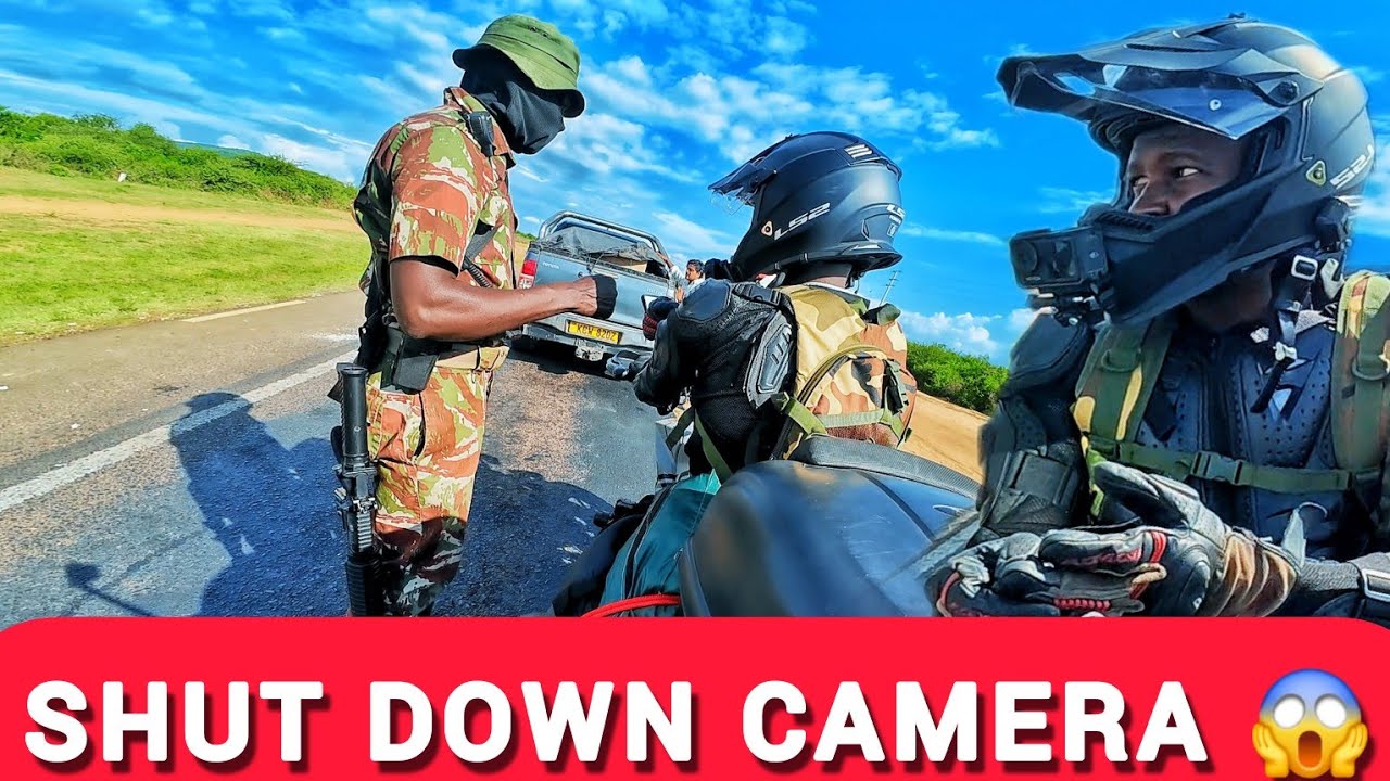 A ENCOUNTER WITH KENYAN ARMY 😱 I WAS ORDERD TO SHUT DOWN MY CAMERA ‼️