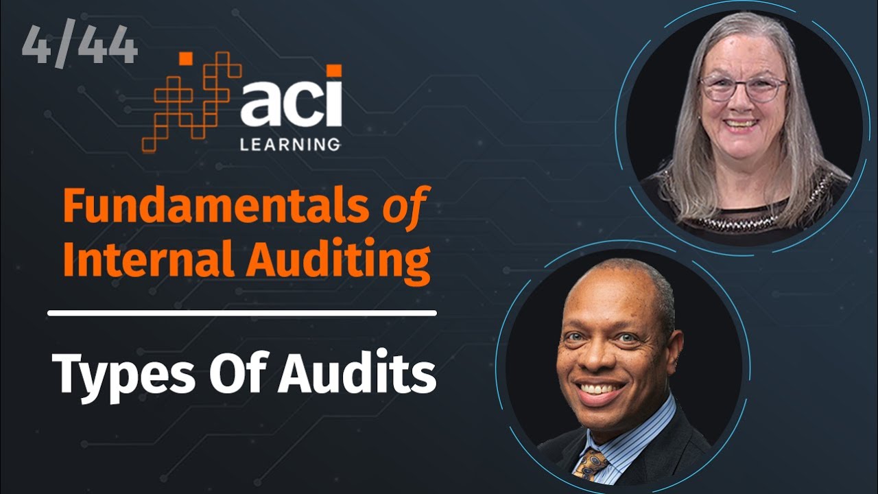 Types of Audits | Fundamentals of Internal Auditing | Part 4 of 44