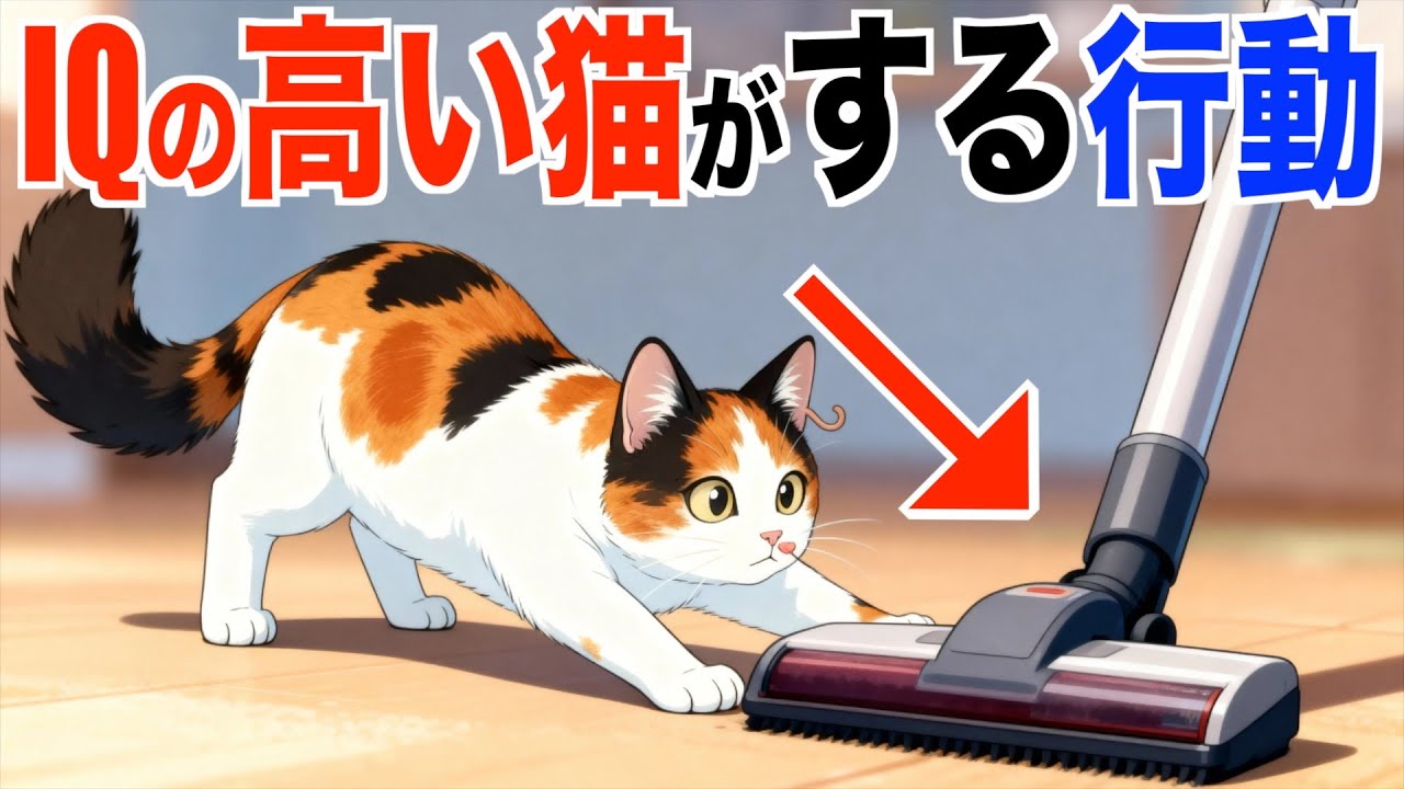 実はIQの高い愛猫がする行動5選【猫雑学】