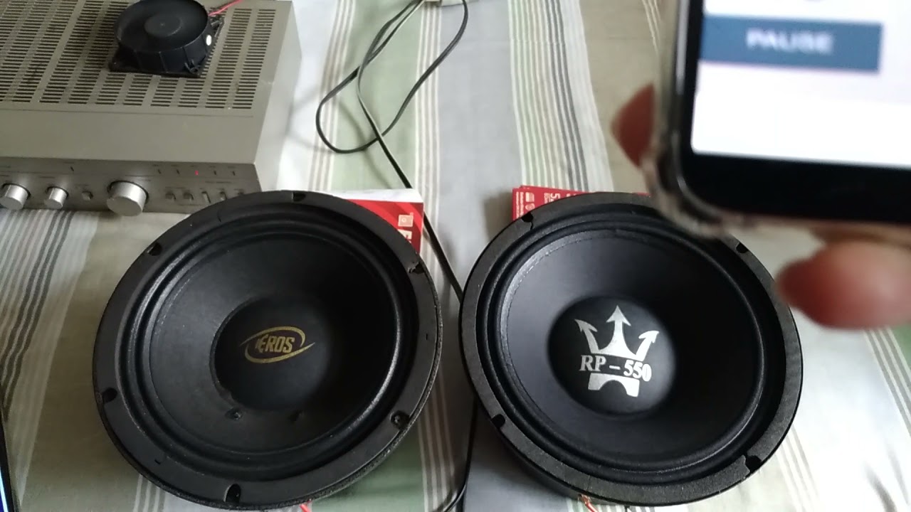 Comparativo médio Eros E-358 / médio Magnum RP 550