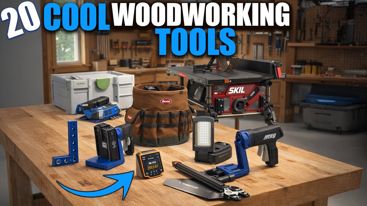 20 Cool Woodworking Tools Every Smart Woodworker Needs