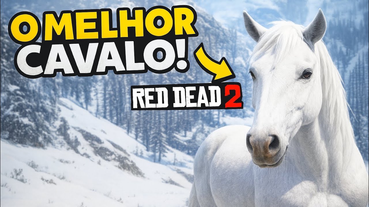 O Cavalo Mais Raro de Red Dead 2 Onde Encontrar o Árabe Branco #RDR2 #RedDeadRedemption2 