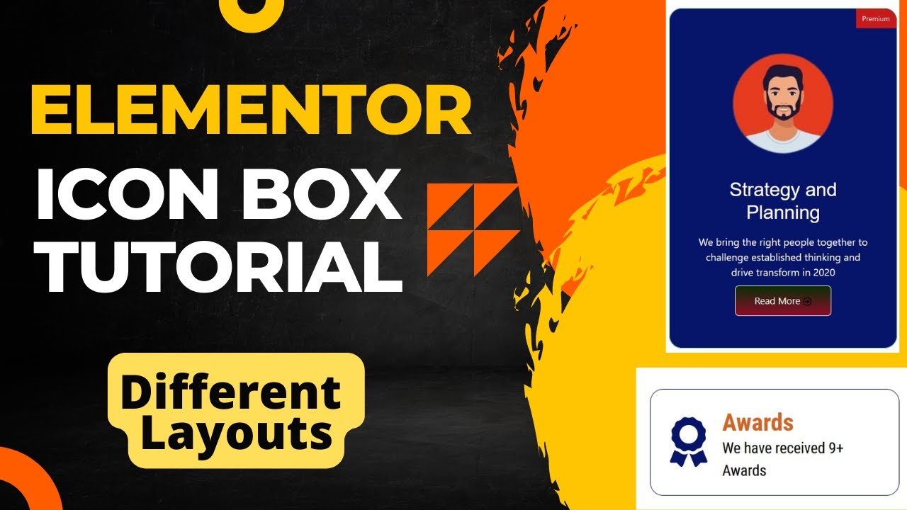 Учебное пособие по виджетам Elementor Icon Box | Анимированная иконка