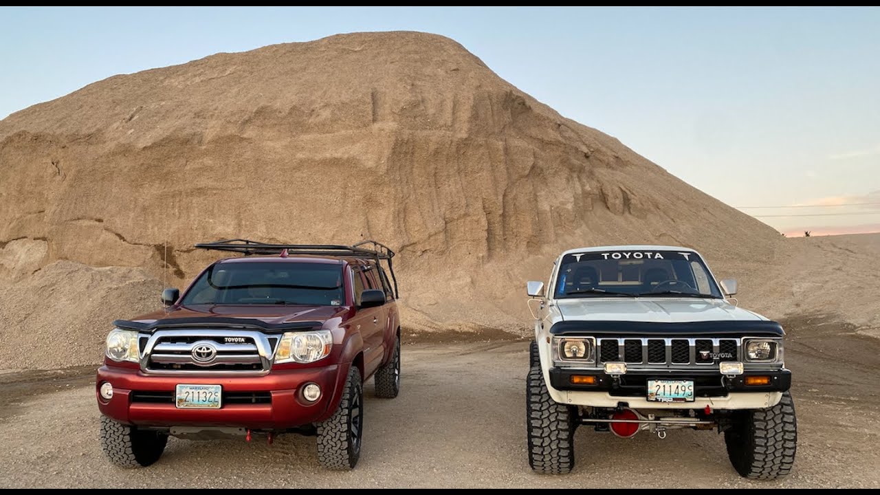 1982 Toyota PickUp 22R-TE New Gen Vs Old
