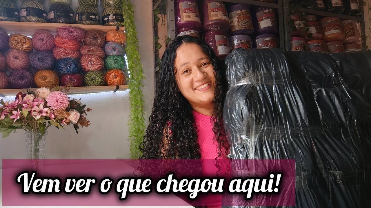 💥REPOSIÇÃO DE BARBANTES//MATERIAIS DE QUALIDADE PELA SHOPEE #croche 