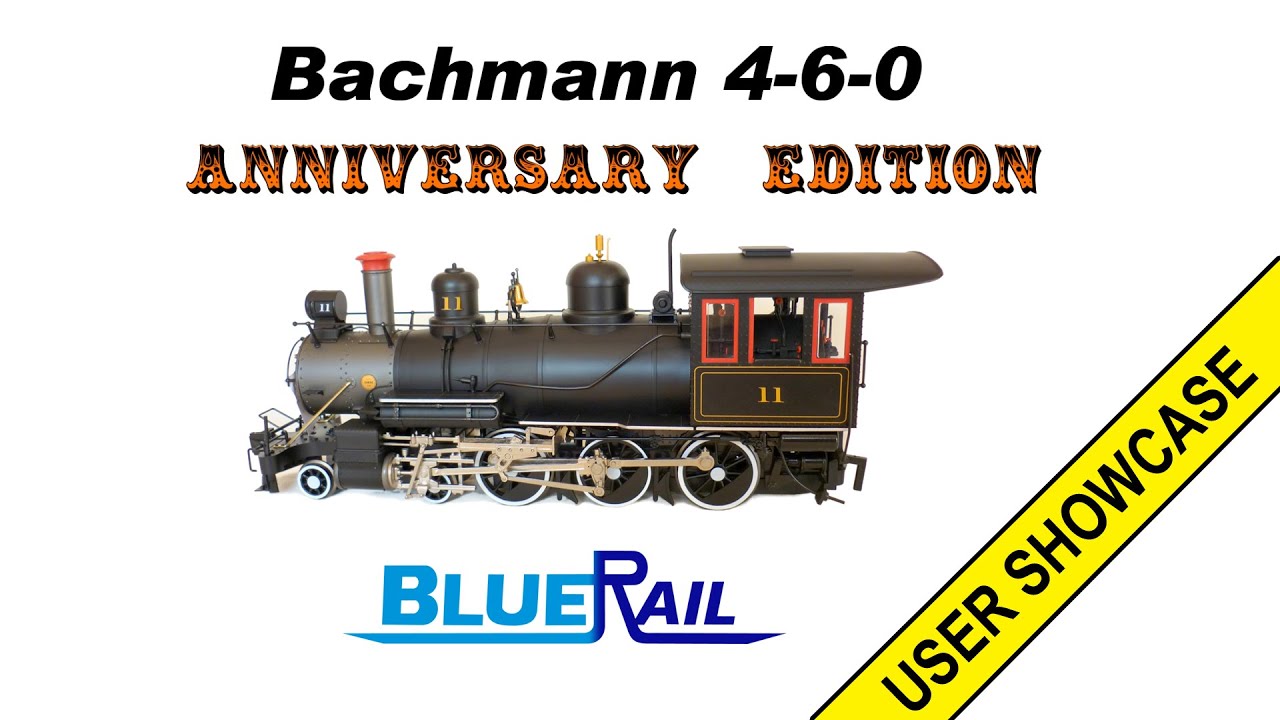 Large Scale Bachmann 4-6-0 with BlueRail bluetooth plugin board
