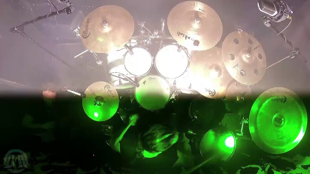 ROTTING CHRIST@In Yumen / Xibalba-Themis Tolis-Live in Poland 2017 (Drum Cam)