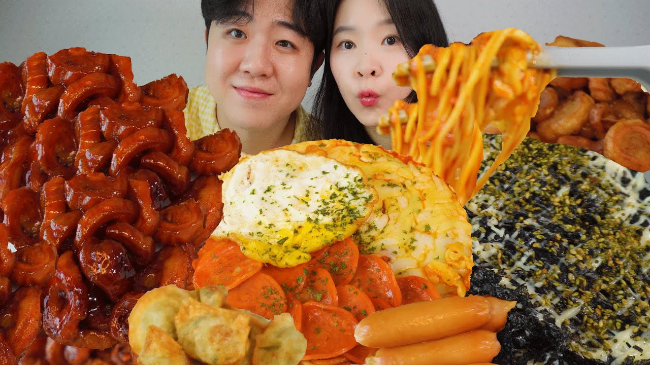 🔥불막창X돼지게티🍝 육즙폭발 소세지+페퍼로니까지 미쳤다!