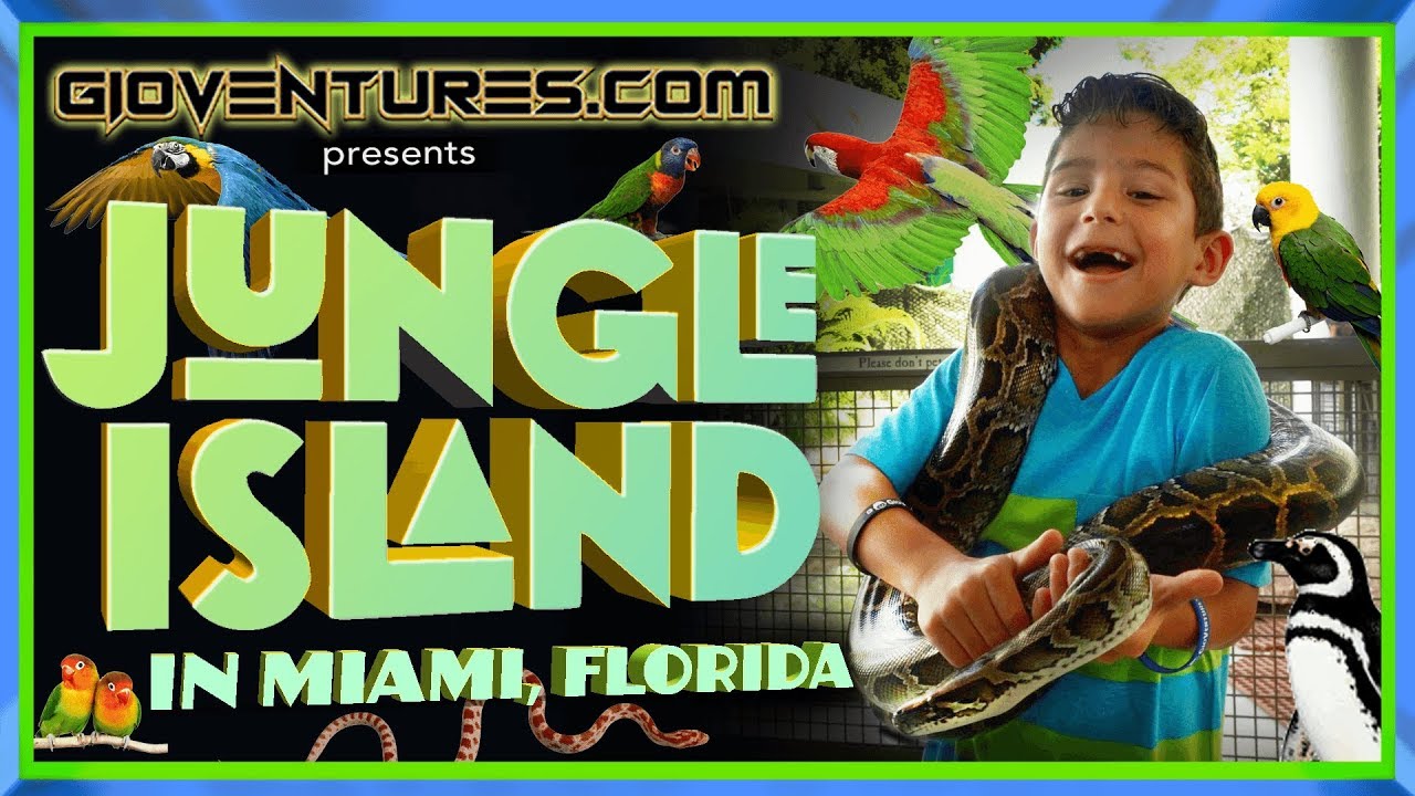 JUNGLE ISLAND in MIAMI FLORIDA - PARROT JUNGLE