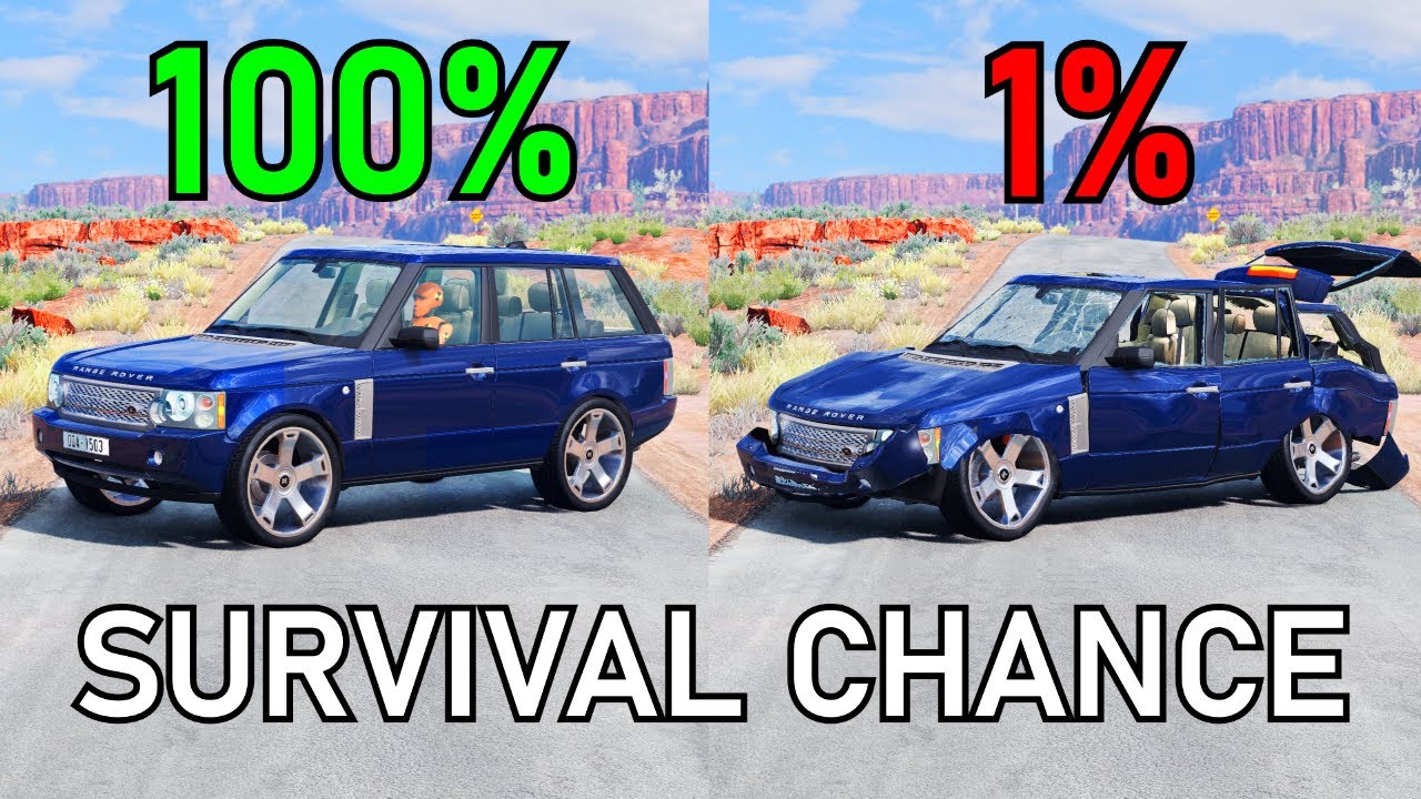 Realistic Survival Chance Crashes #55 | BeamNG.drive