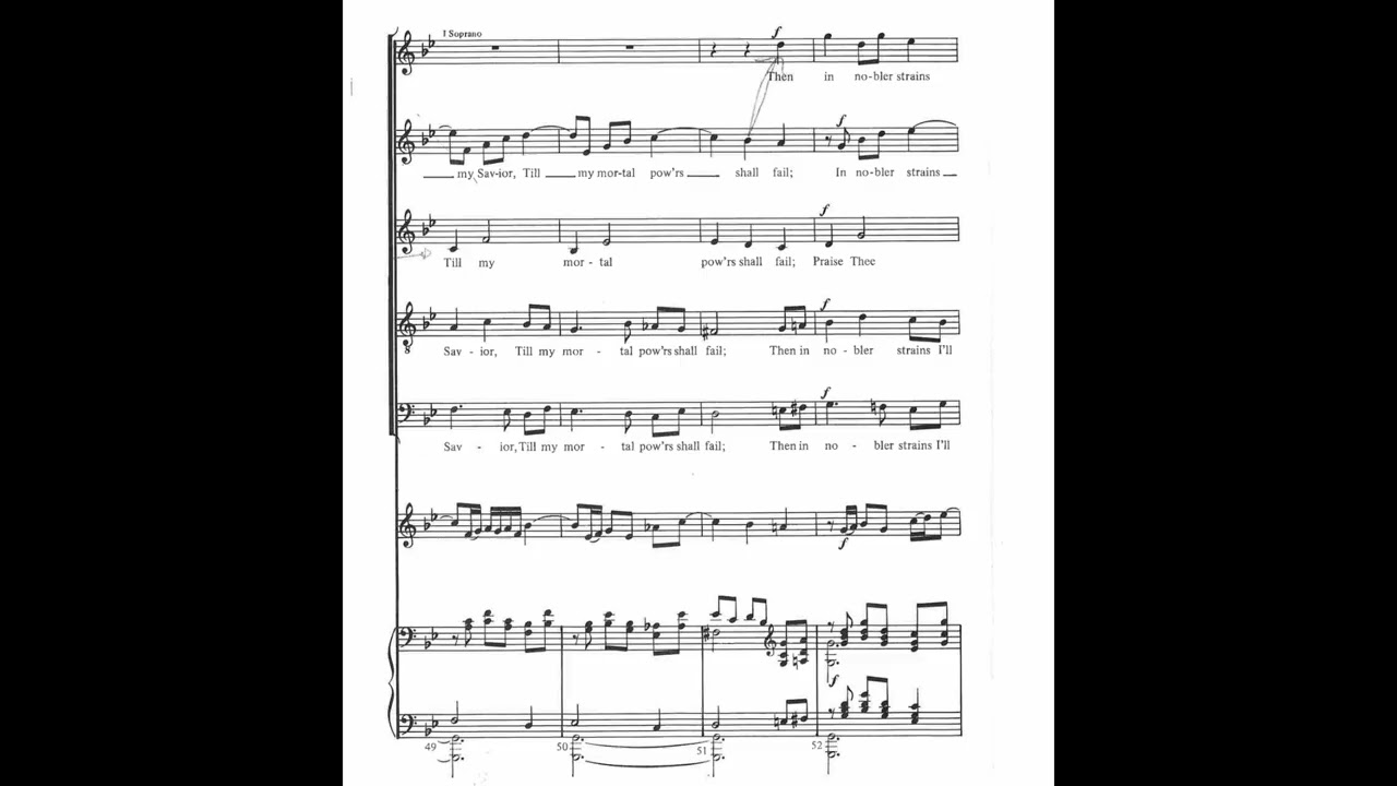 Passacaglia of Praise SOPRANO 1