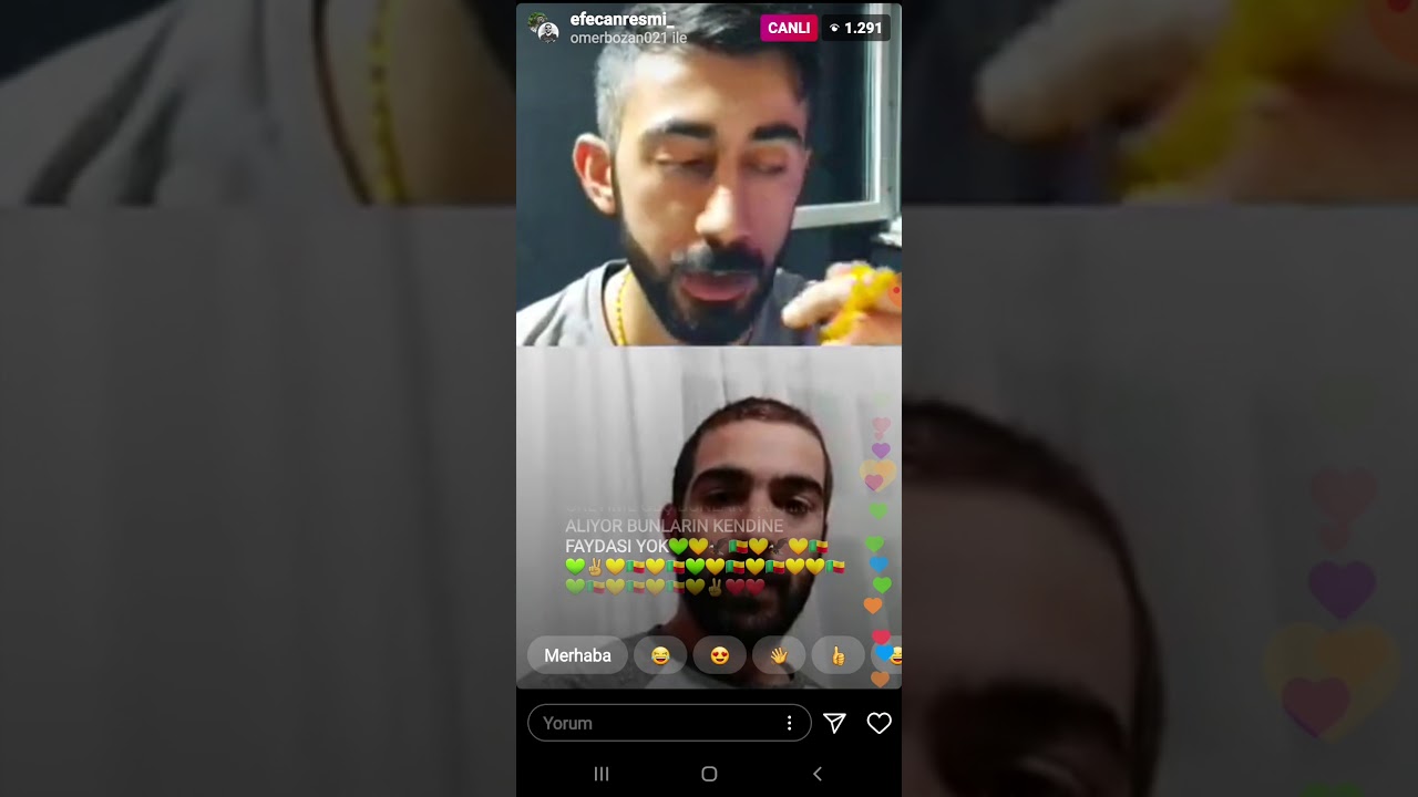 EFECAN & BOZAN canli yayinda kızdi efecana ben barısmam asla sanjar ve yasta ile