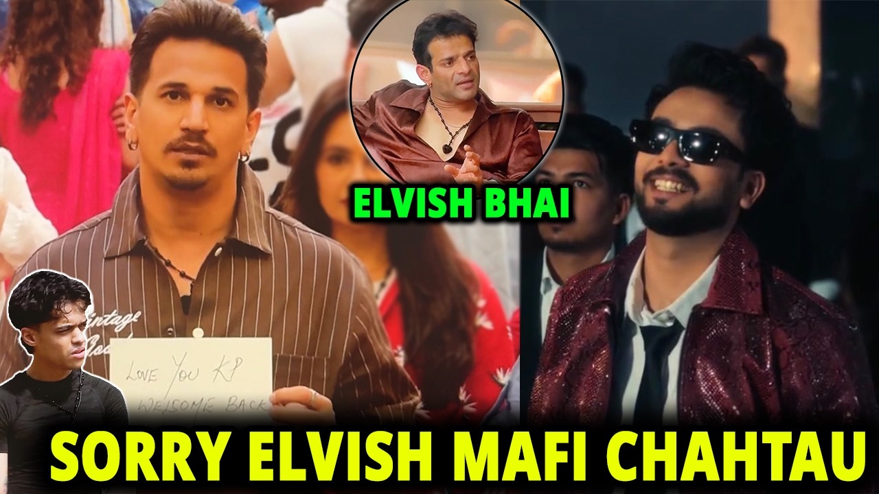 OMG😱- Prince Narula Say Sorry To Elvish Yadav & Call Him Good Human The 50