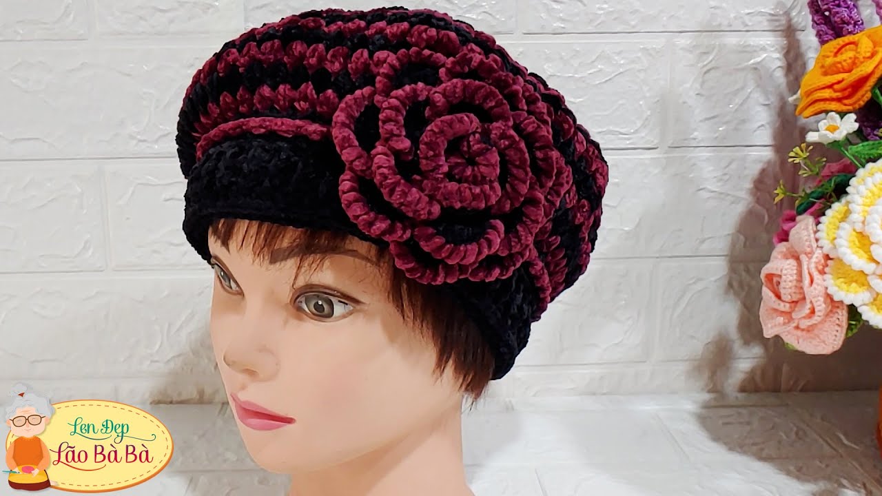 Hướng Dẫn Móc Mũ Nồi Che Tai SIêu Đẹp - Len Đẹp Lão Bà Bà | Part 1