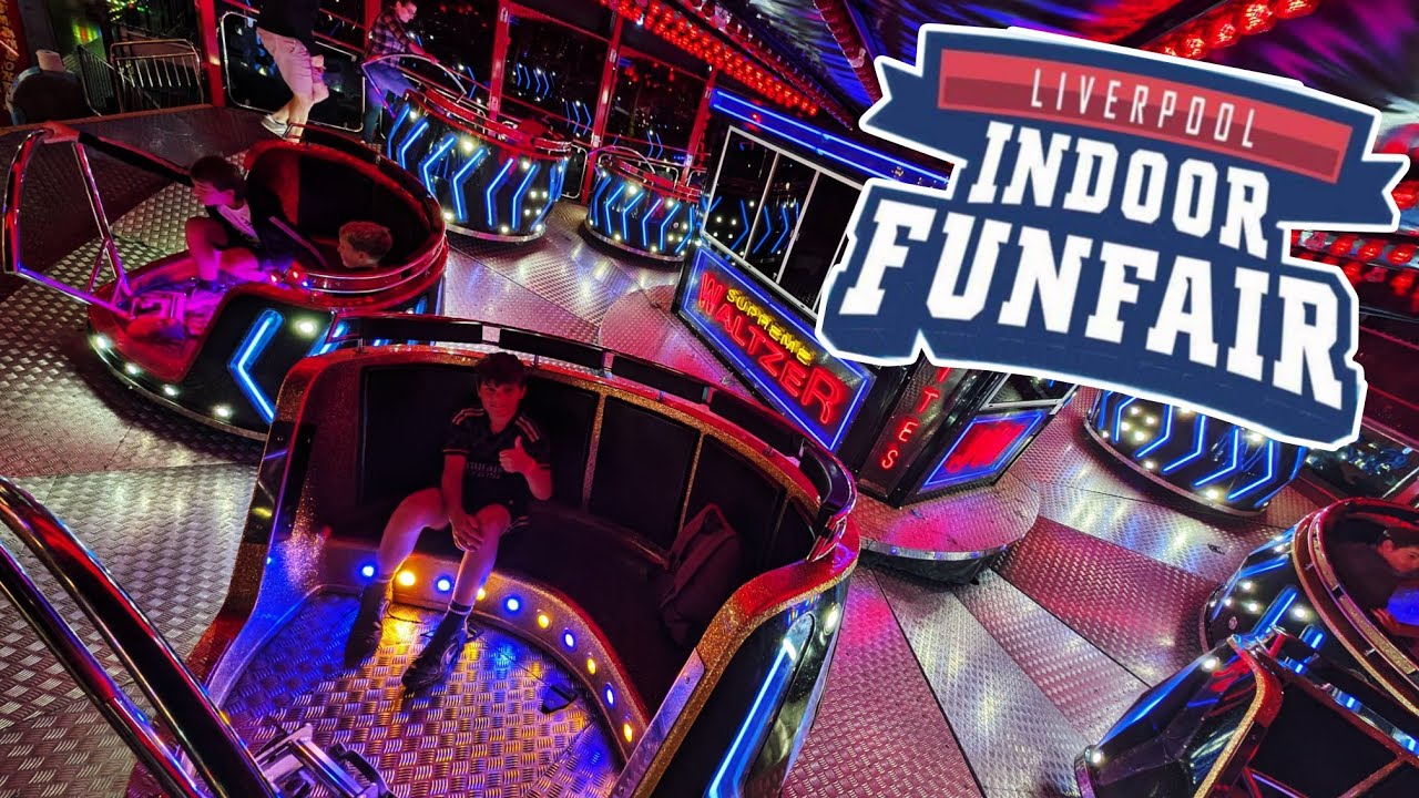 Indoor Funfair Liverpool August 2025 | Full Tour and One Ride POVs