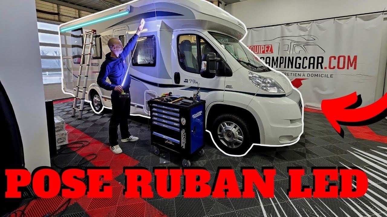 Comment installer un éclairage LED extérieur pour les camping-cars ? 💡