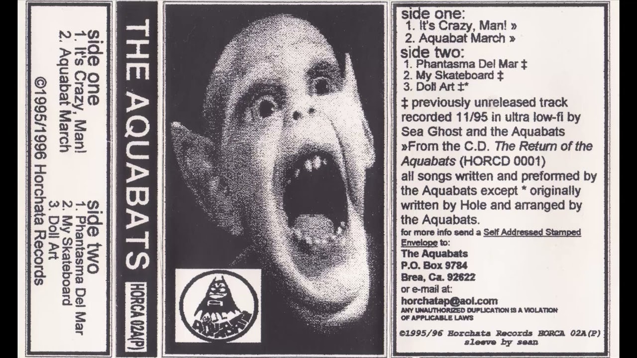 The Aquabats! - Self Titled Demo (Bat Boy) (1995)