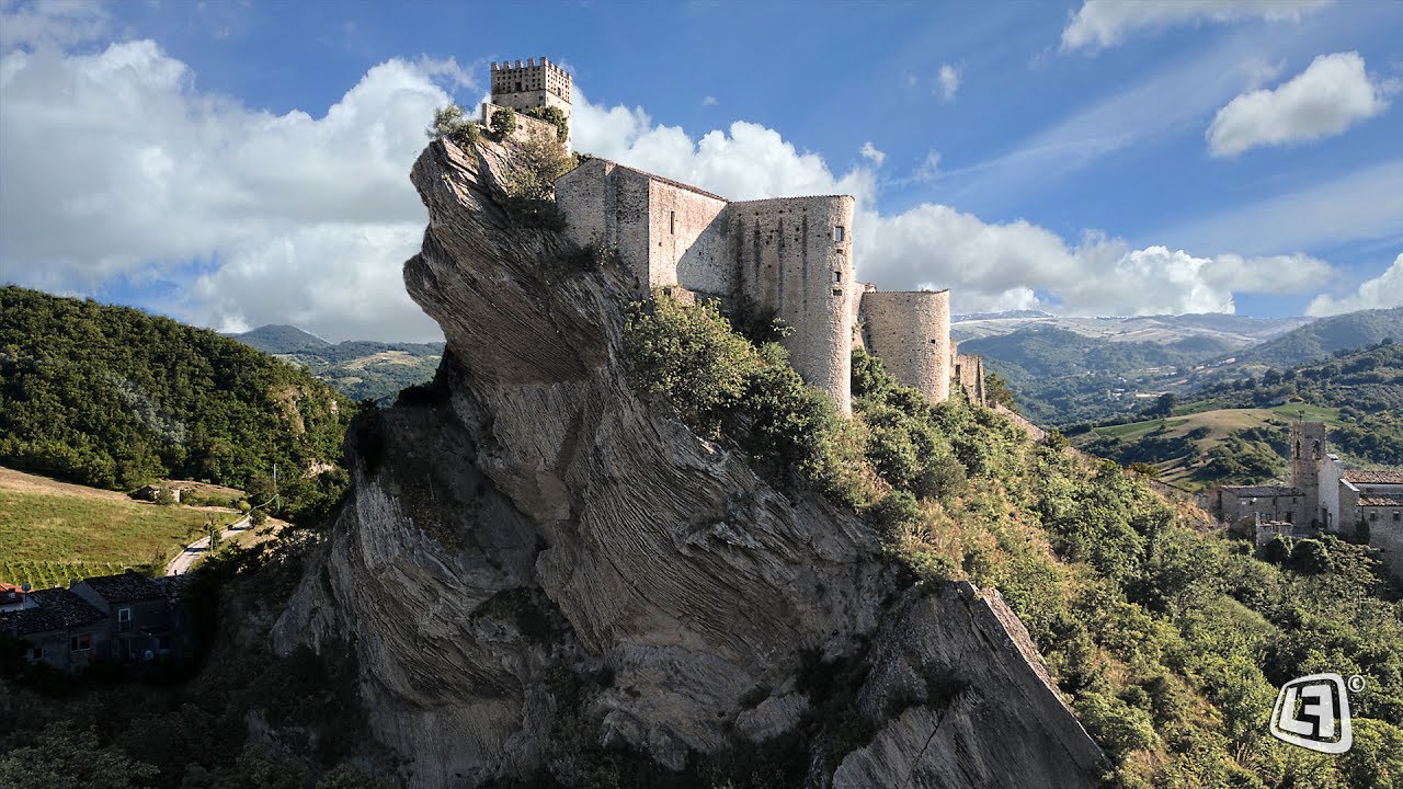 💛 Castello di Roccascalegna 💛 CH Abruzzo - 2 min. ULTRA HD 4k