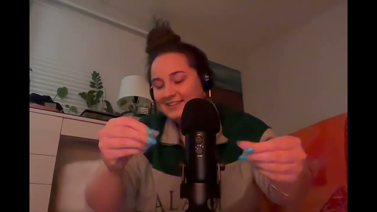 ASMR Hand Sounds, Movements, and Chatting