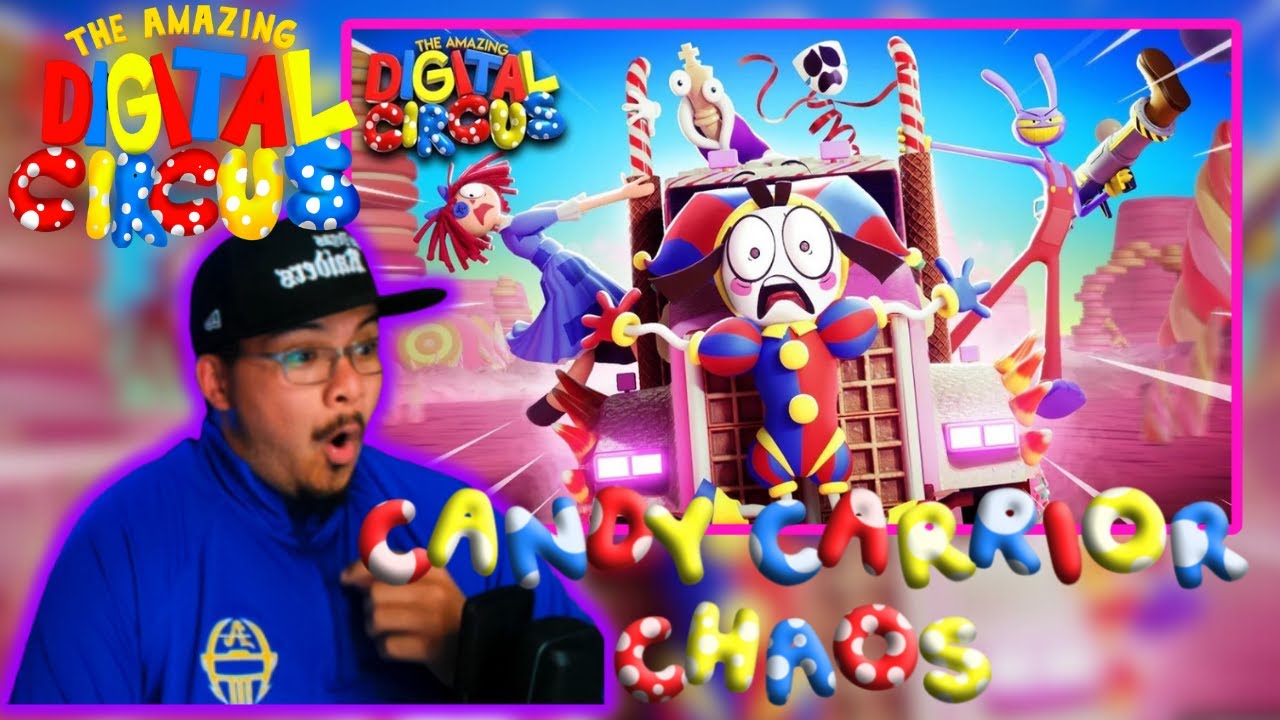"CANDY MADNESS!!" AMAZING DIGITAL CIRCUS 1x02 "CANDY CARRIOR CHAOS" EPISODE REACRION!