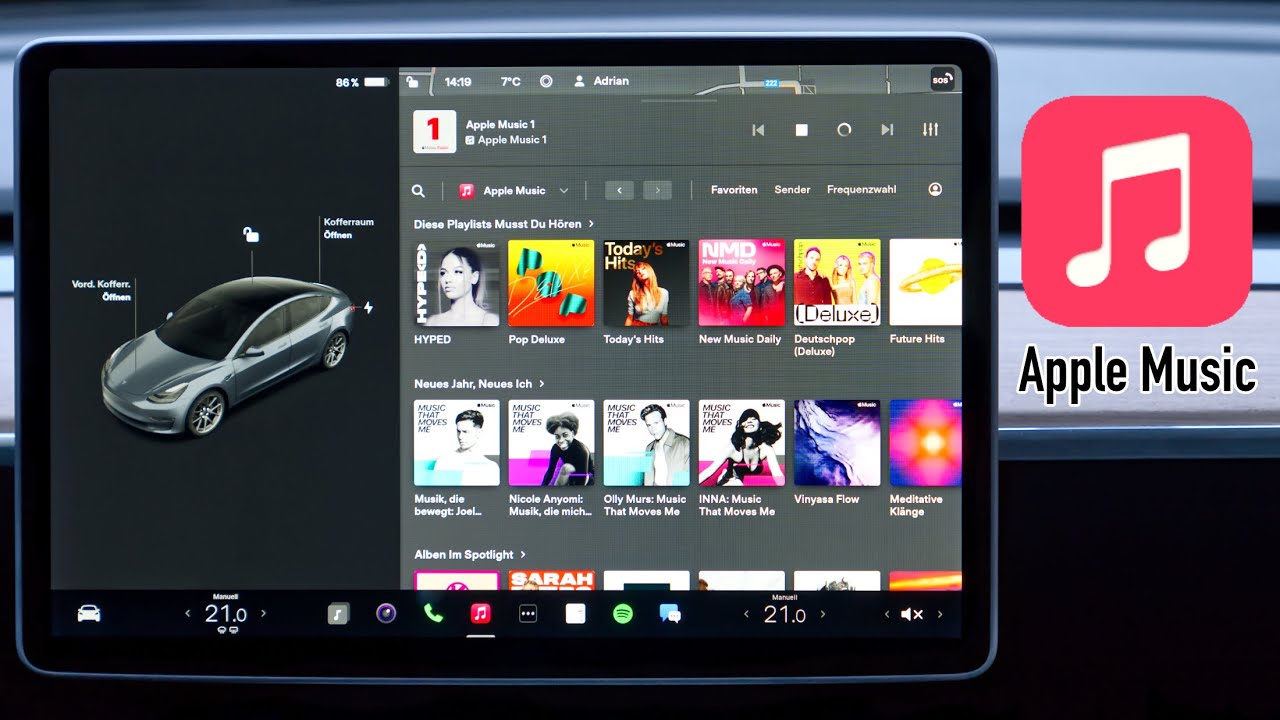 Apple Music im Tesla - Ist die Umsetzung gelungen?