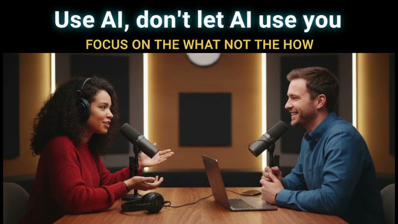 JAY AI Podcast: Use AI, don't let AI use you. Focus on the what not on the how