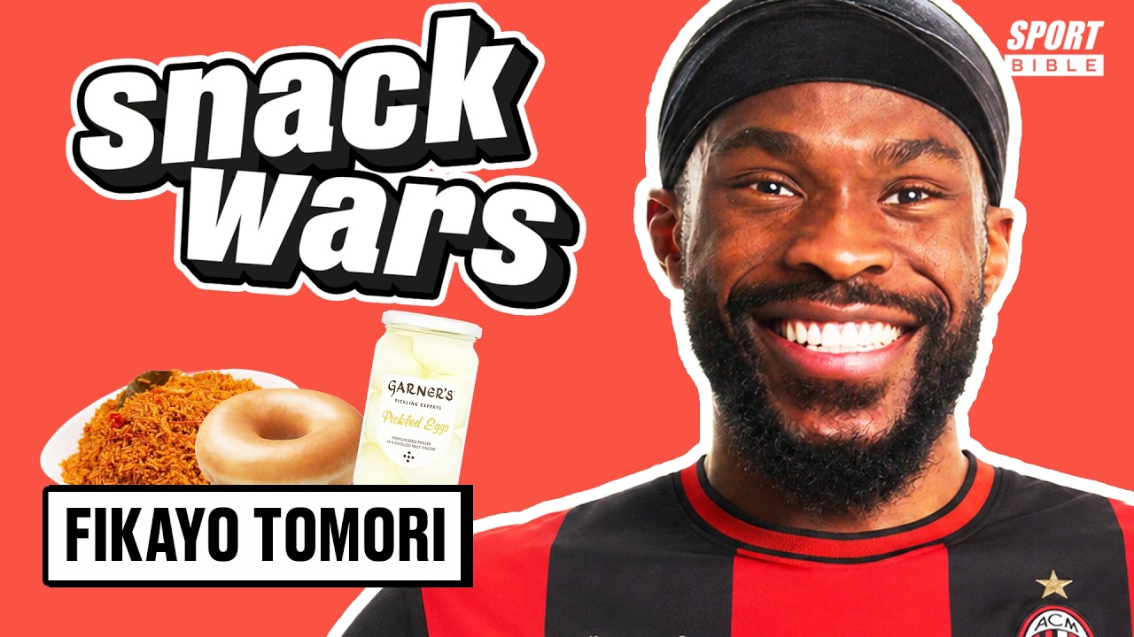 Footballer Fikayo Tomori Rates British & Rest Of The World Food | Snack Wars